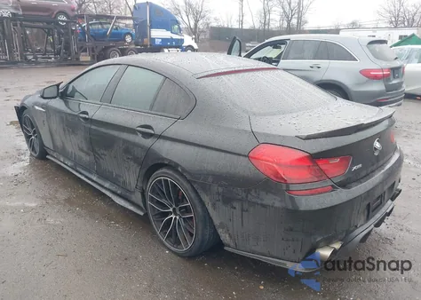2015 BMW 640I Gran Coupe xDrive из США, поврежденный, VIN WBA6B8C50FD453396